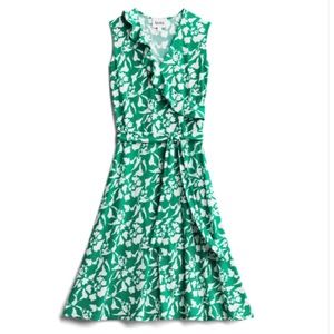 Leota | Aneeka Knit Faux Wrap Dress | M